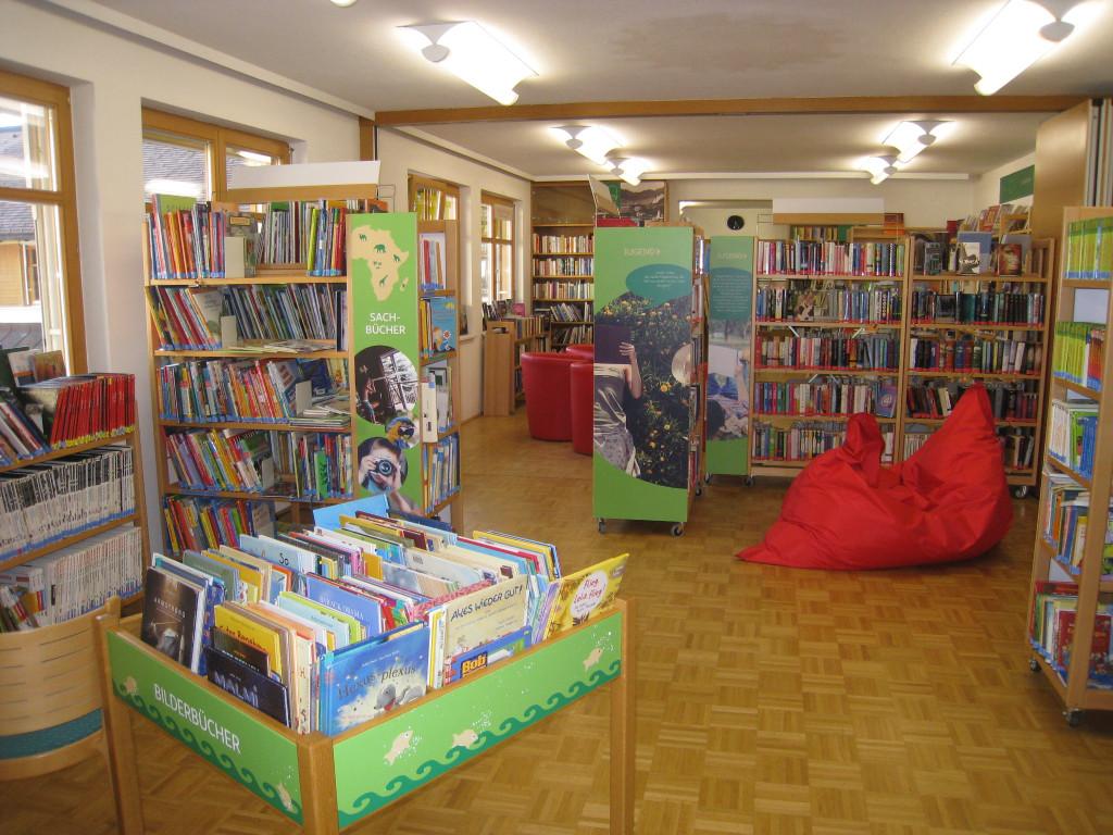 Innenansicht Bibliothek St. Wolfgang