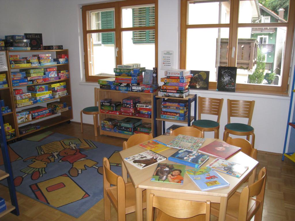 Innenansicht Bibliothek St. Wolfgang