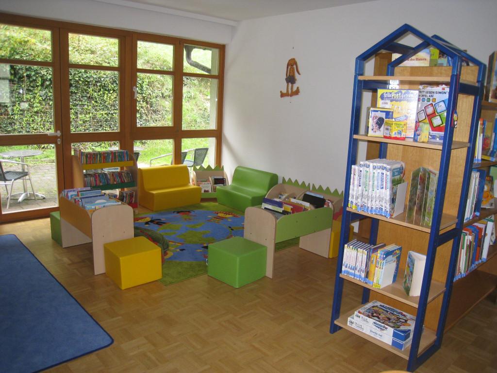 Innenansicht Bibliothek St. Wolfgang