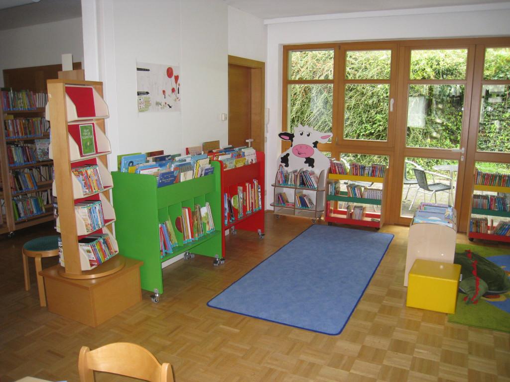 Innenansicht Bibliothek St. Wolfgang